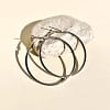 Full Hoops Medium Silver