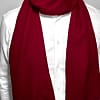 Wool Schal aus Kaschmir Wein Rot