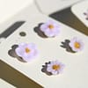 IMG_3972 Fliederduo – Handgemachtes Blüten Ohrstecker Set aus Edelstahl & Polymer Clay