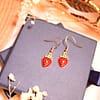 bright_DSC00781 Erdbeerliebe – Emaille-Ohrringe