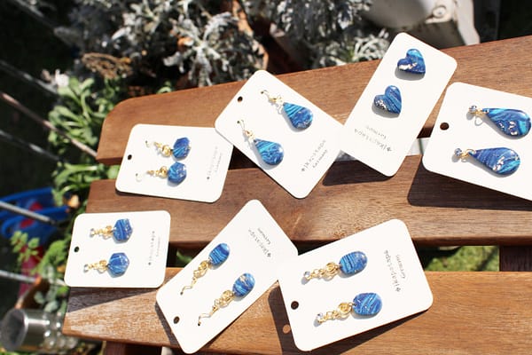 Sternennacht Oval-Hänger mit Haken