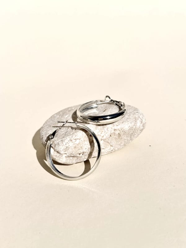 IMG_5459 Full Hoops Small Silver