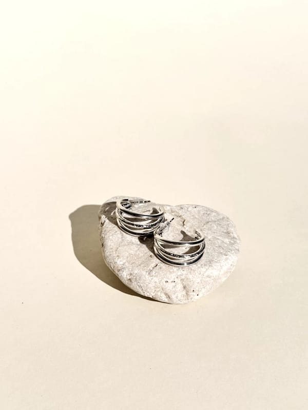 IMG_5544 Triple Hoops Silver